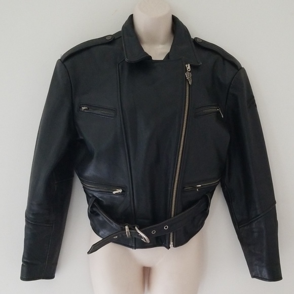 Harley-Davidson Jackets & Blazers - Harley-Davidson Biker Jacket Black Leather Jacket